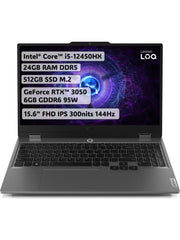 Lenovo LOQ 15IAX9 83GS0099TR i5-12450HX 24 GB 512 GB SSD RTX3050 15.6" Full HD Gaming Laptop - TESHİR