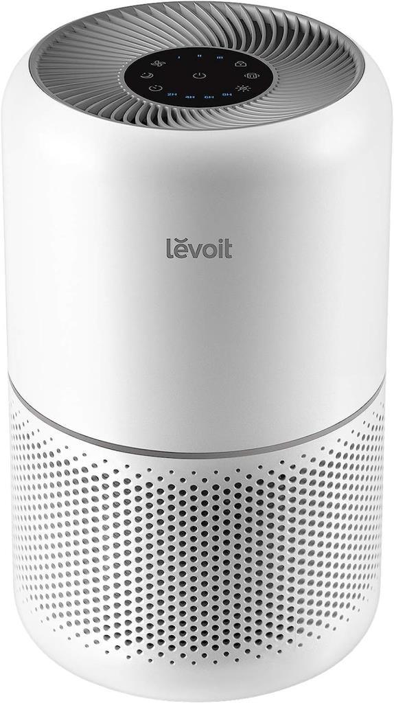 Levoit H13 HEPA Hava Filtresi Hava Temizleyici, 40 m2 Odası için Cadr 187 m3/s, Zamanlayıcılı, Sessiz Uyku Modu, Beyaz