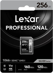Lexar Professional 1066x Class 10 UHS-I U3 A2 V30 256 GB Micro SD Kart - Outlet