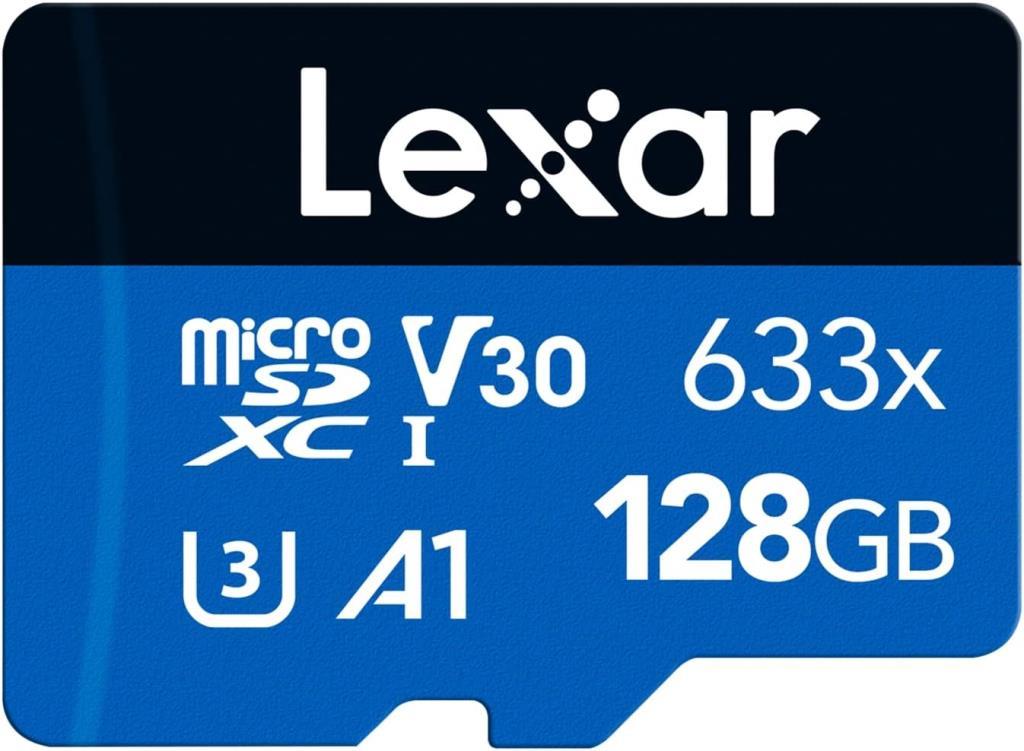 Lexar 633x Class 10 UHS-I U1 128 GB Micro SD Kart Outlet