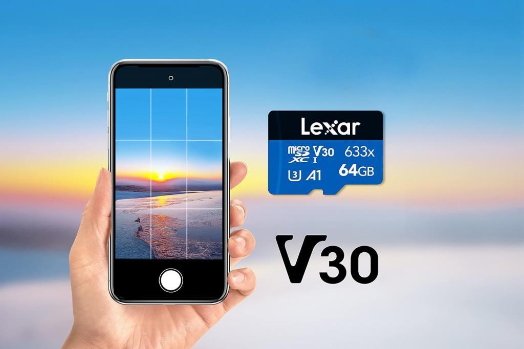 Lexar 633x Class 10 UHS-I U1 64 GB Micro SD Kart - Teşhir
