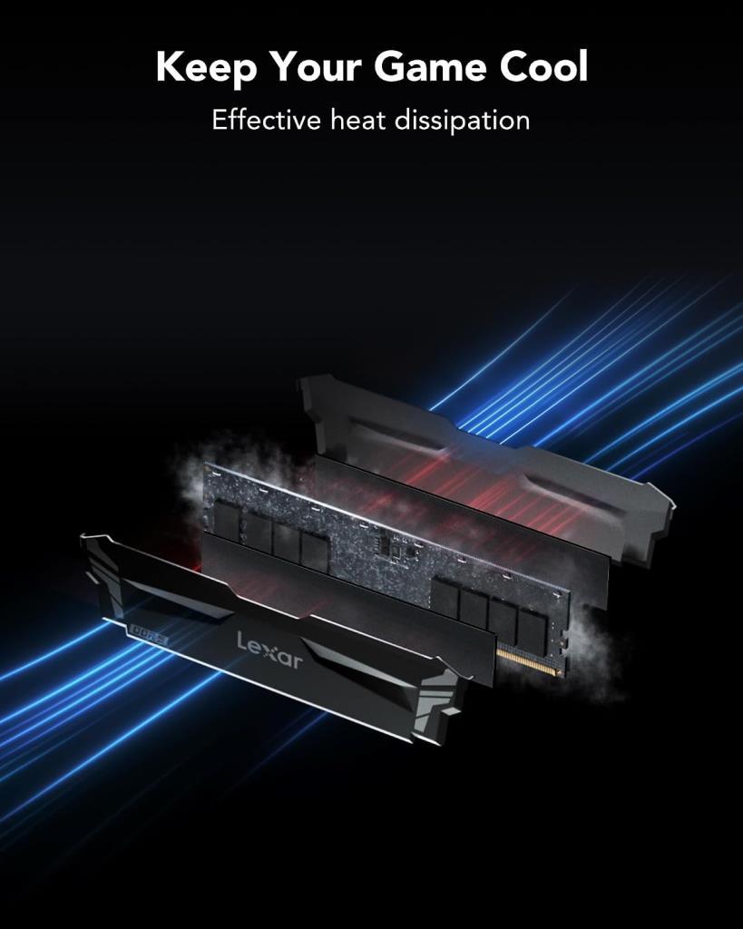 Lexar Artes RGB 32 GB (2x16) 6800 MHz CL34 LD5U16G68C34LA-RGD DDR5 Ram - Outlet
