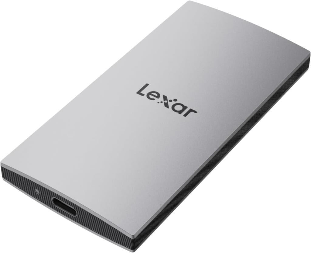 Lexar ES3 Harici SSD 2TB, USB3.2 Gen2 Taşınabilir SSD, PSSD 1050MB/s'ye Kadar Okuma, 1000MB/s'ye Kadar Yazma, iPhone15 Serisi/Mac/PS5/XBOX/Dizüstü Bilgisayar/PC ile Uyumlu Harici Katı Hal Sürücüsü