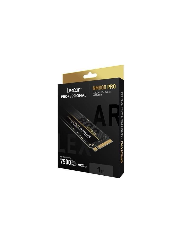 قرص صلب SSD Lexar NM800 Pro LNM800P512G-RNNNG PCI-Express 4.0 M.2 سعة 512 جيجابايت 