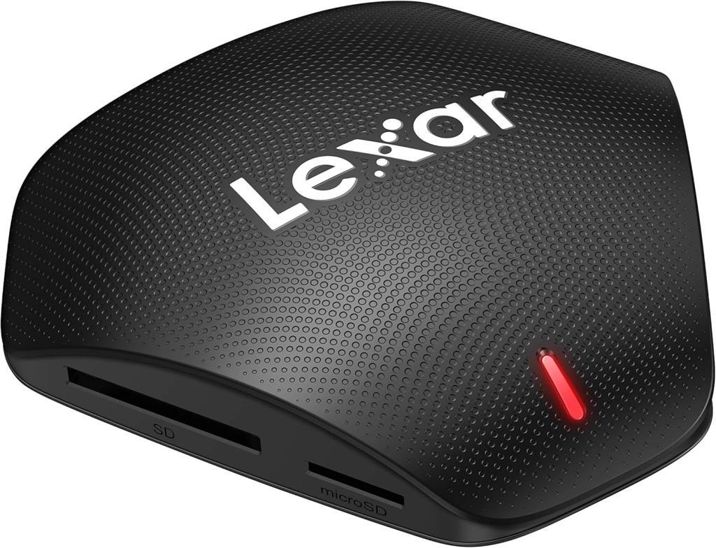 Lexar Çoklu Kart 3'ü 1 arada USB 3.1 Okuyucu, SD/Micro SD Kart için 312 MB/sn'ye kadar, CompactFlash Kart için 160 MB/sn, USB 3.0/2.0 için, USB Tip-C'den USB Tip-A'ya kadar içerir kablo(LRW500URBAMZN) Outlet