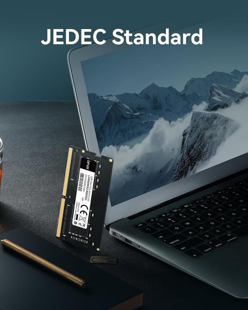 Lexar 8 GB 3200 MHz DDR4 SODIMM LD4AS008G-B3200GSST Ram