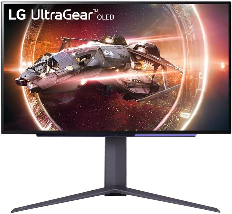 LG UltraGear 27GS95QE-B 27" 0.03 ms OLED 2K Pivot 240 Hz Oyuncu Monitörü Outlet