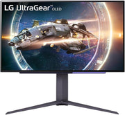 LG UltraGear 27GR95QE-B 27" 0.03 ms 2K Pivot 240 Hz OLED Oyuncu Monitörü - OUTLET
