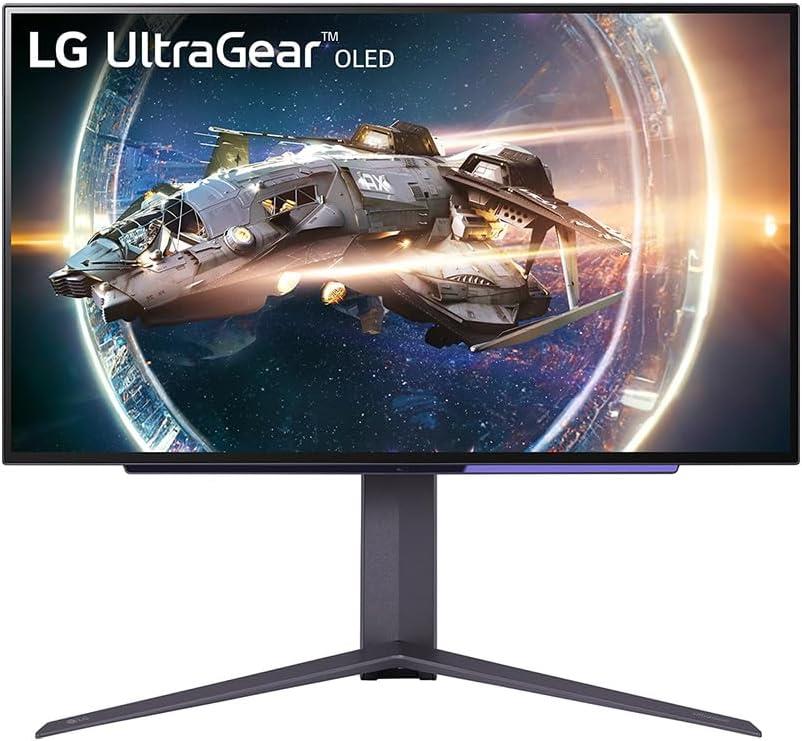 LG UltraGear 27GR95QE-B 27" 0.03 ms 2K Pivot 240 Hz OLED Oyuncu Monitörü - OUTLET