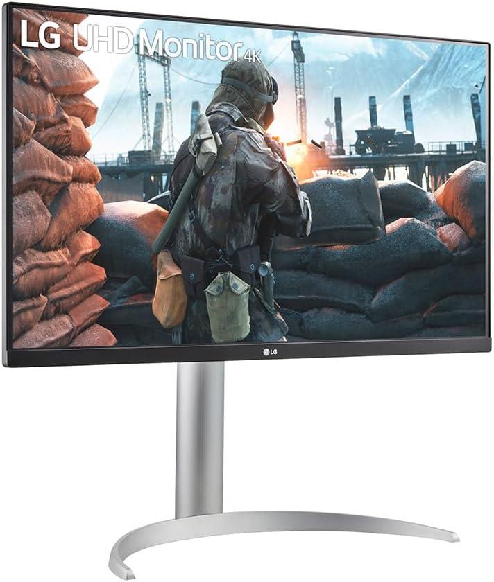 LG 27UP650P-W 27" 5 ms 4K Pivot IPS 60 Hz Monitor - Display Model