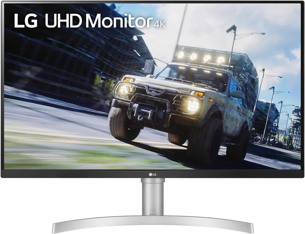 شاشة LG UltraFine 32UN550 مقاس 31.5 بوصة 4K FreeSync بزمن استجابة 4 مللي ثانية - معروضة