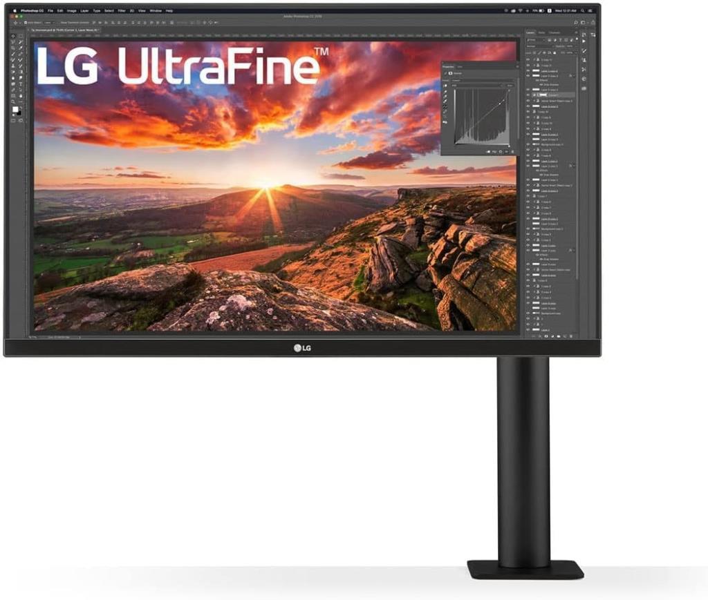 LG UltraFine 27UN880P-B 27" 5 ms 4K Pivot IPS 60 Hz Monitör Teşhir