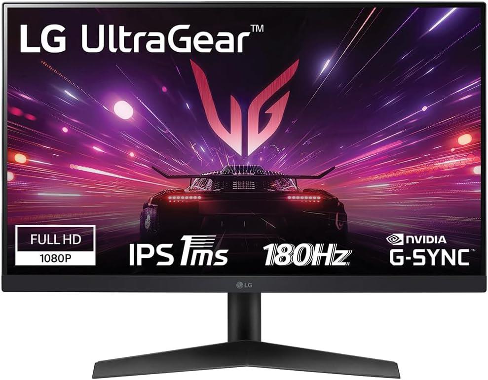 LG UltraGear 24GS60F-B 23.8" 1 ms Full HD IPS 180 Hz Oyuncu Monitörü Outlet