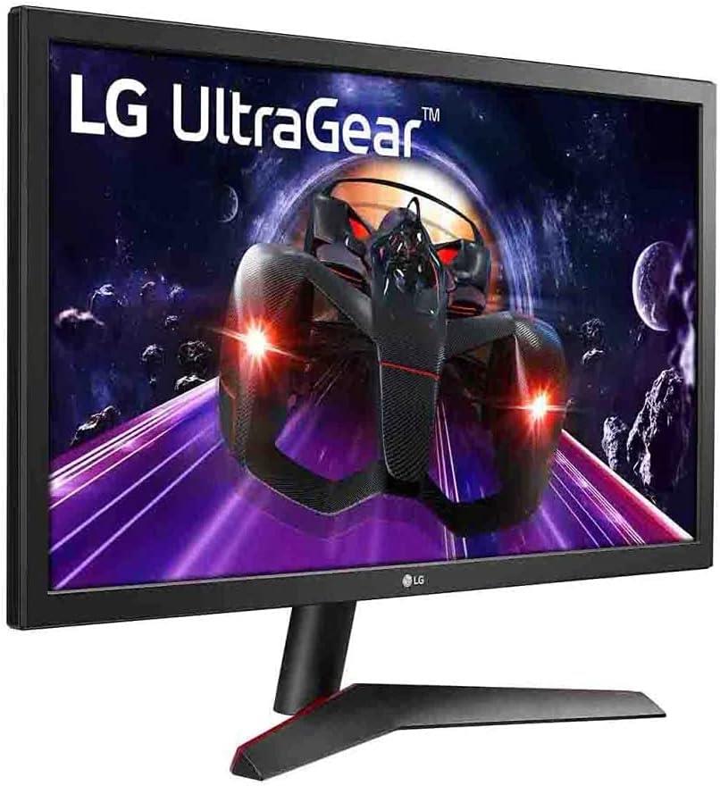 LG UltraGear 24GN65R-B 23.8" 1 ms Full HD Pivot IPS 144 Hz Oyuncu Monitörü - Teşhir