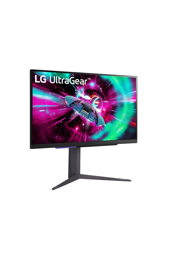 LG UltraGear 27GR93U-B 27" 1 ms 4K Pivot IPS 144 Hz Oyuncu Monitörü Outlet