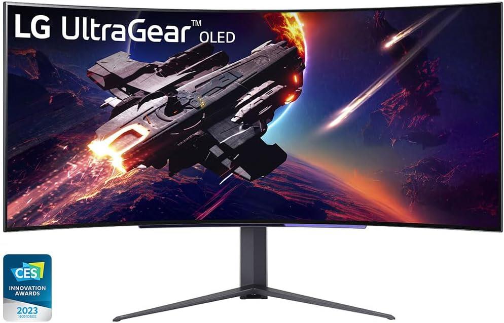 LG UltraGear 45GR95QE-B 45" 0.03 ms OLED WQHD Curved 240 Hz Oyuncu Monitörü Outlet