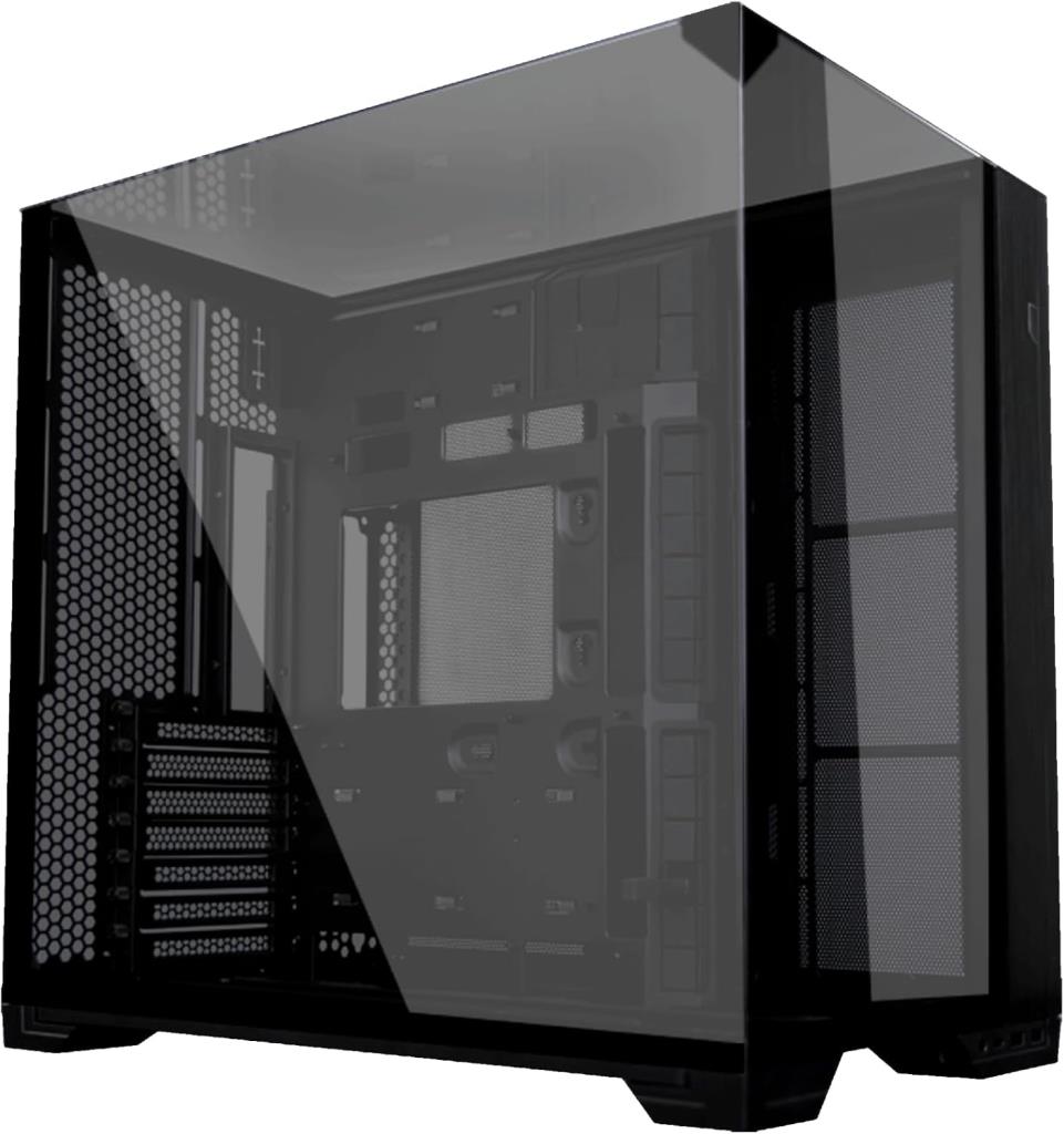 Lian Li O11 Vision Compact Fansız Siyah E-ATX Oyuncu Kasası - TESHİR