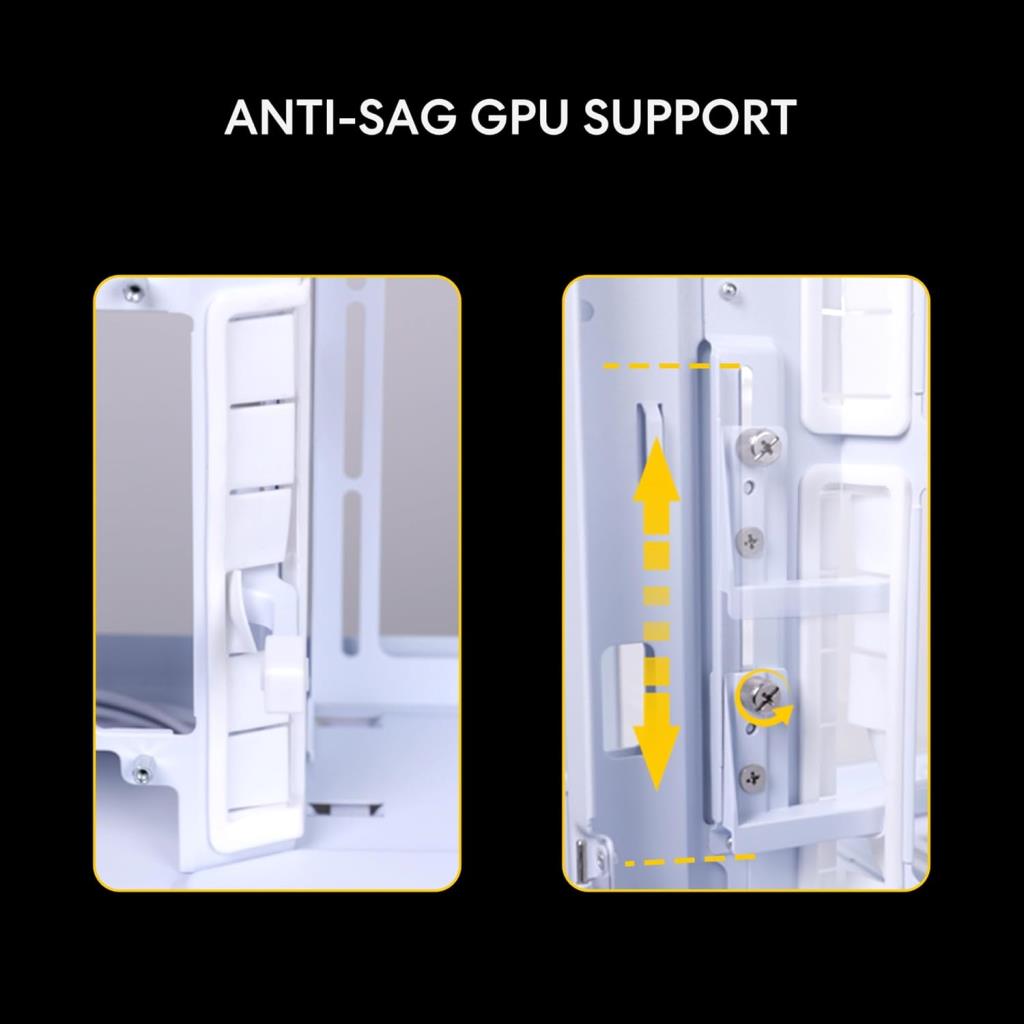 Lian Li O11 Vision Compact Fansız Siyah E-ATX Oyuncu Kasası - TESHİR