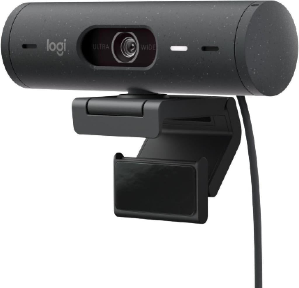 Logitech Brio 500 Siyah Full HD 1080P Mikrofonlu Webcam