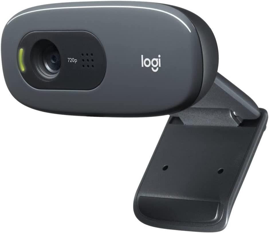 Logitech C270 USB2.0 1280 x 720 piksel web kamerası - siyah