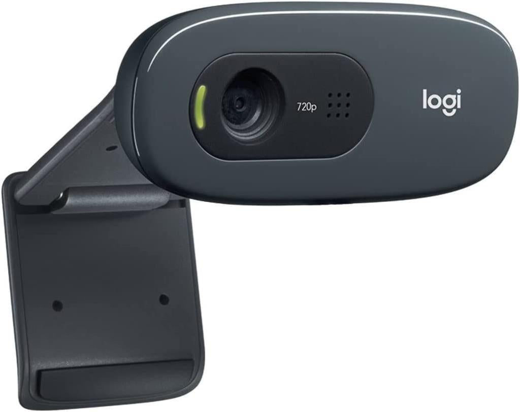 Logitech C270 USB2.0 1280 x 720 piksel web kamerası - siyah