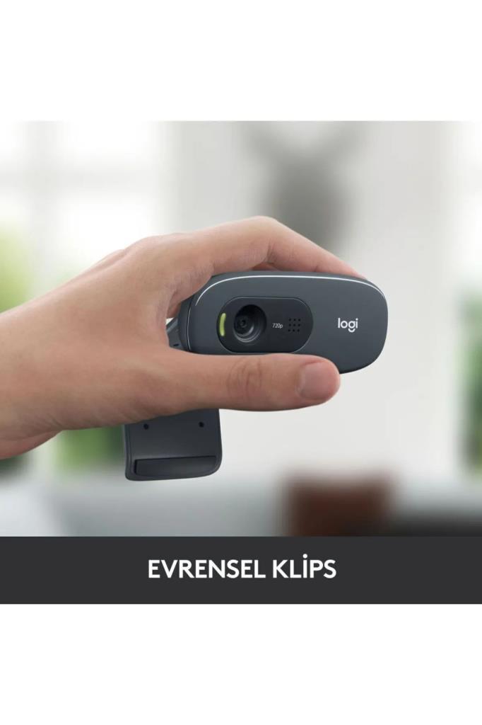 Logitech C270 960-001063 Mikrofonlu Webcam - Teşhir
