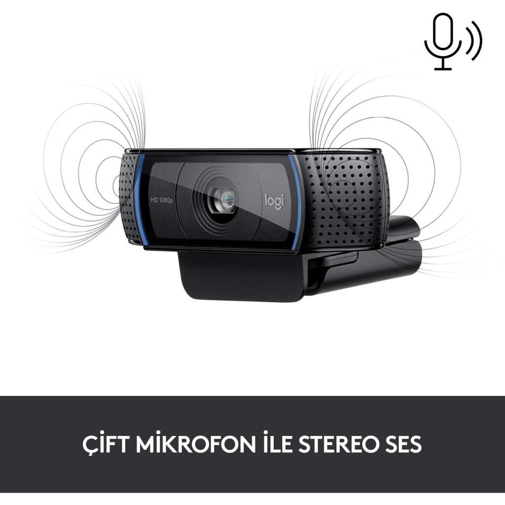 Logitech C920 Pro 960-001055 Mikrofonlu Webcam Teşhir
