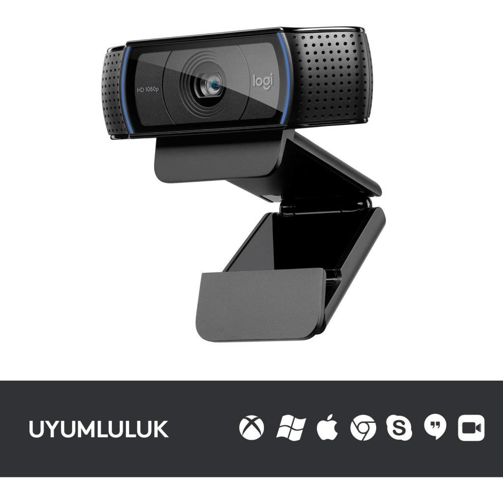 Logitech C920 Pro 960-001055 Mikrofonlu Webcam Teşhir