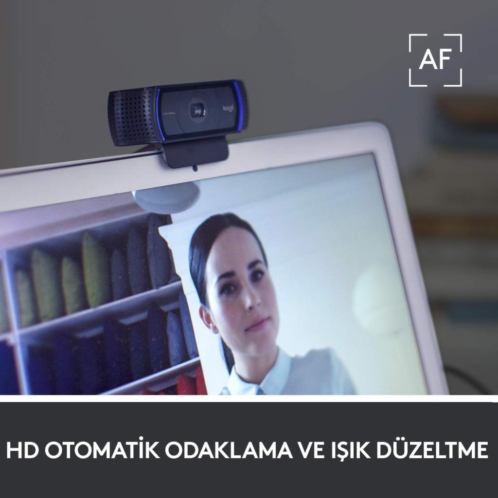 Logitech C920 Pro 960-001055 Mikrofonlu Webcam Teşhir