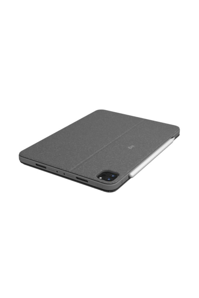 Logitech Combo Touch Klavyeli iPad Kılıfı, Ayrılabilir, Trackpad ve Smart Connector Özellikli, Arka Aydınlatma ve Destek Ayaklı Klavye, iPad Pro 11 inç 1. 2. 3. ve 4. Nesil ile Uyumlu, Gri