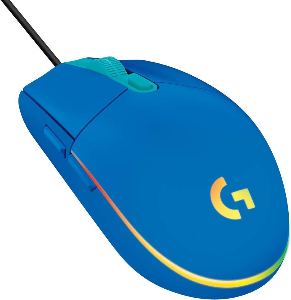 Logitech G102 910-005801 Mavi Lightsync Optik Kablolu Oyuncu Mouse Outlet