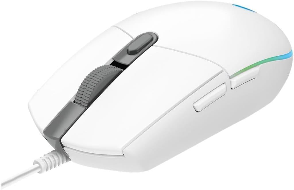 Logitech G102 910-005824 Beyaz Lightsync Optik Kablolu Oyuncu Mouse - Outlet