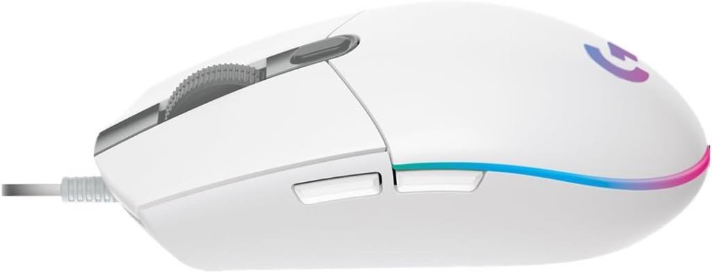 Logitech G102 910-005824 Beyaz Lightsync Optik Kablolu Oyuncu Mouse - Outlet