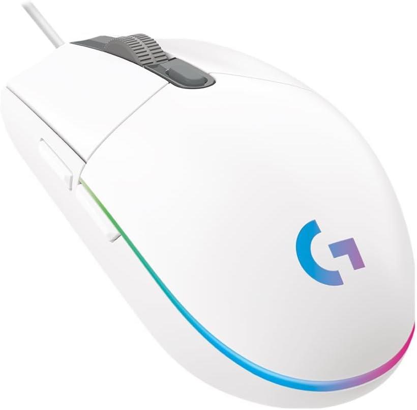 Logitech G102 910-005824 Beyaz Lightsync Optik Kablolu Oyuncu Mouse - Outlet