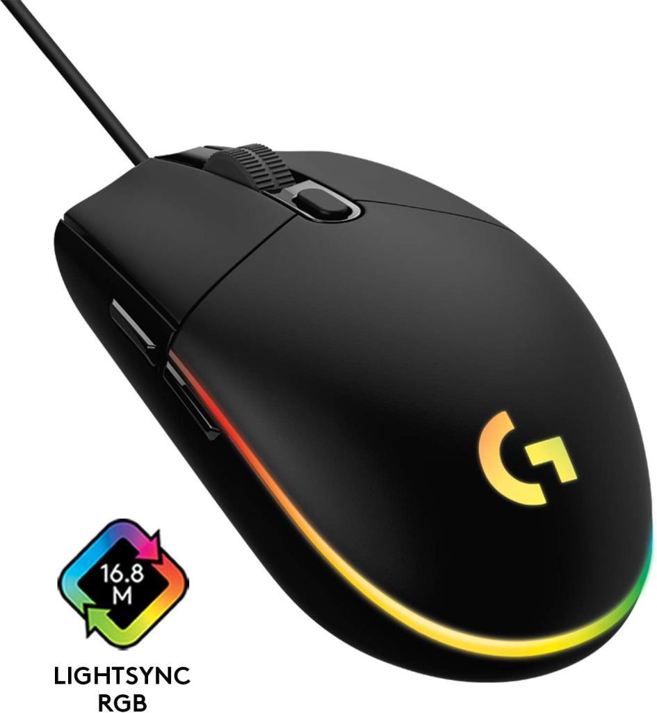 Logitech G102 910-005823 Siyah Lightsync Optik Kablolu Oyuncu Mouse Outlet