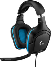 Logitech G432 7.1 981-000770 Kablolu Mikrofonlu Kulak Üstü Oyuncu Kulaklığı - Teşhir