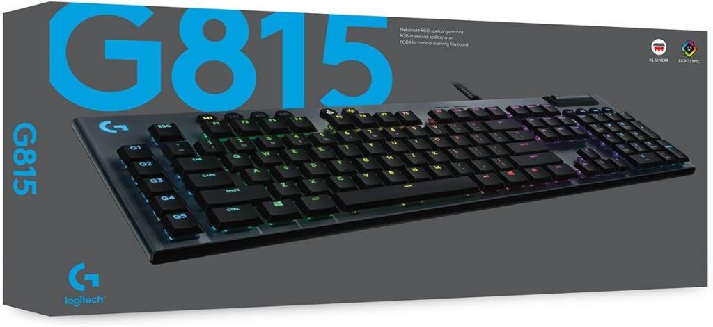Logitech G815 Lightsync RGB Kablolu Mekanik Oyuncu Klavyesi - teşhir
