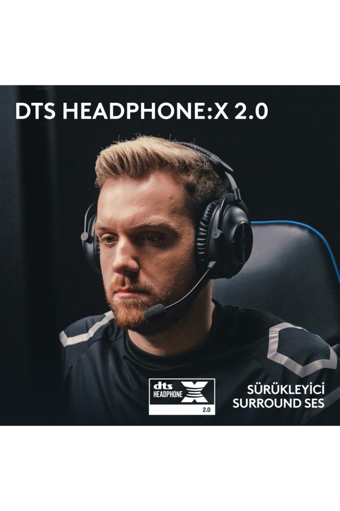 Logitech G Pro X 2 Lightspeed Siyah 7.1 Kablolu/Kablosuz Kulak Üstü Oyuncu Kulaklığı Teşhir