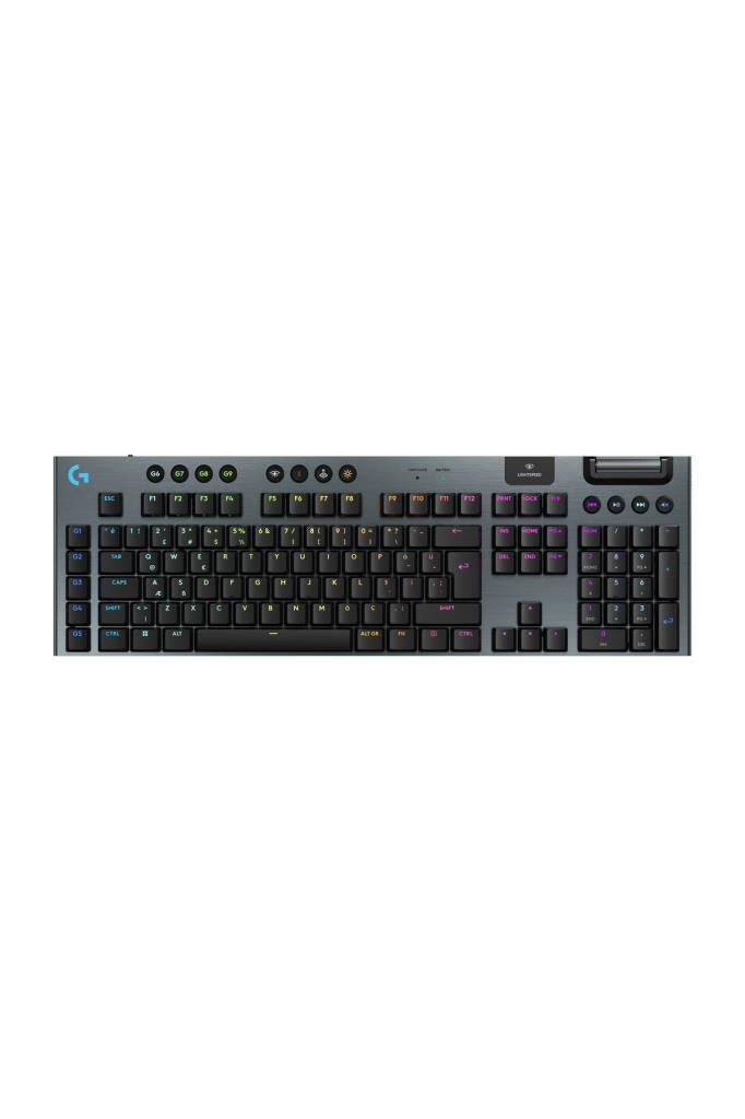 Logitech G915 X Lightspeed 920-012676 RGB Tactile Switch Kablolu/Kablosuz Mekanik Oyuncu Klavyesi - OUTLET