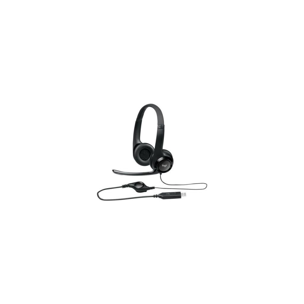 Logitech H390 Siyah USB Kablolu Kulak Üstü Kulaklık Teşhir
