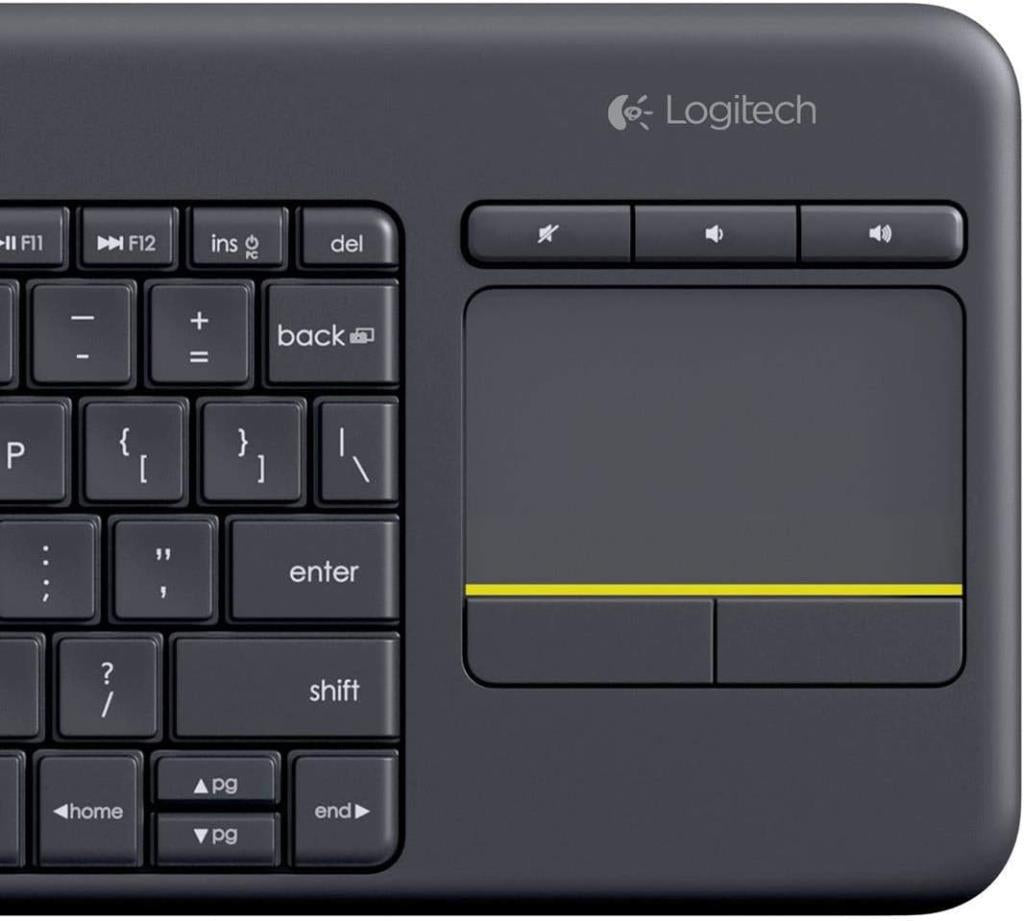 Logitech K400 Plus 920-007149 Siyah Smart TV Kablosuz Klavye Outlet