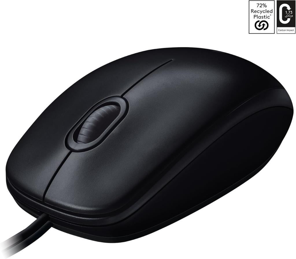 Logitech M100 910-006652 Siyah Optik Kablolu Mouse Teşhir
