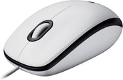 Logitech M100 910-006764 Beyaz Optik Kablolu Mouse - Teşhir