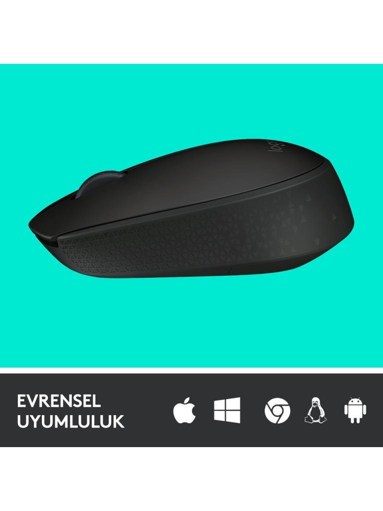 Logitech M171 910-004424 Siyah Optik Kablosuz Mouse Teşhir