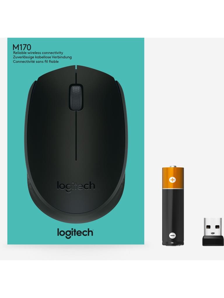 Logitech M171 910-004424 Siyah Optik Kablosuz Mouse Teşhir