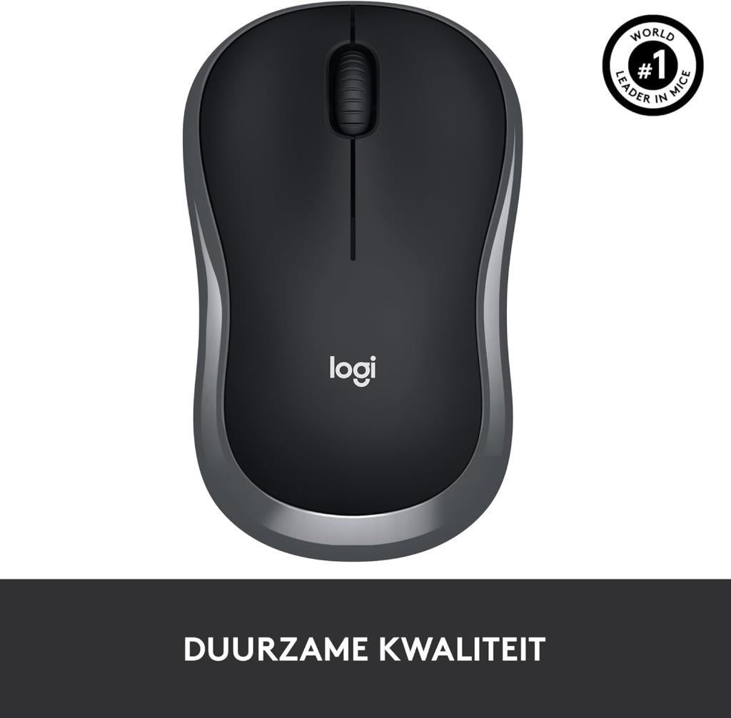 Logitech M185 910-002235 Gri Optik Kablosuz Mouse - TEŞHİR