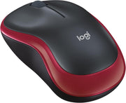 Logitech M185 910-002237 Kırmızı Optik Kablosuz Mouse Teşhir