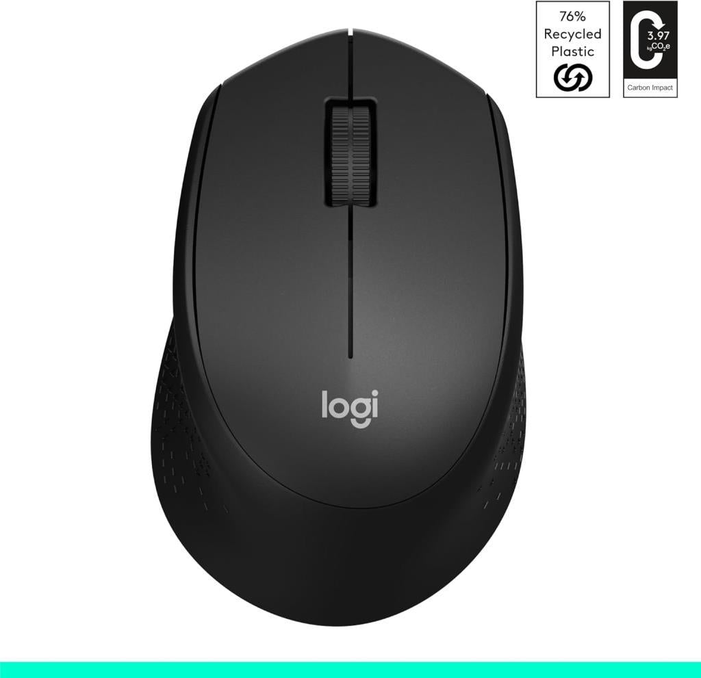 Logitech M330 Silent Plus 910-004909 Siyah Sessiz Optik Kablosuz Mouse- TEŞHİR