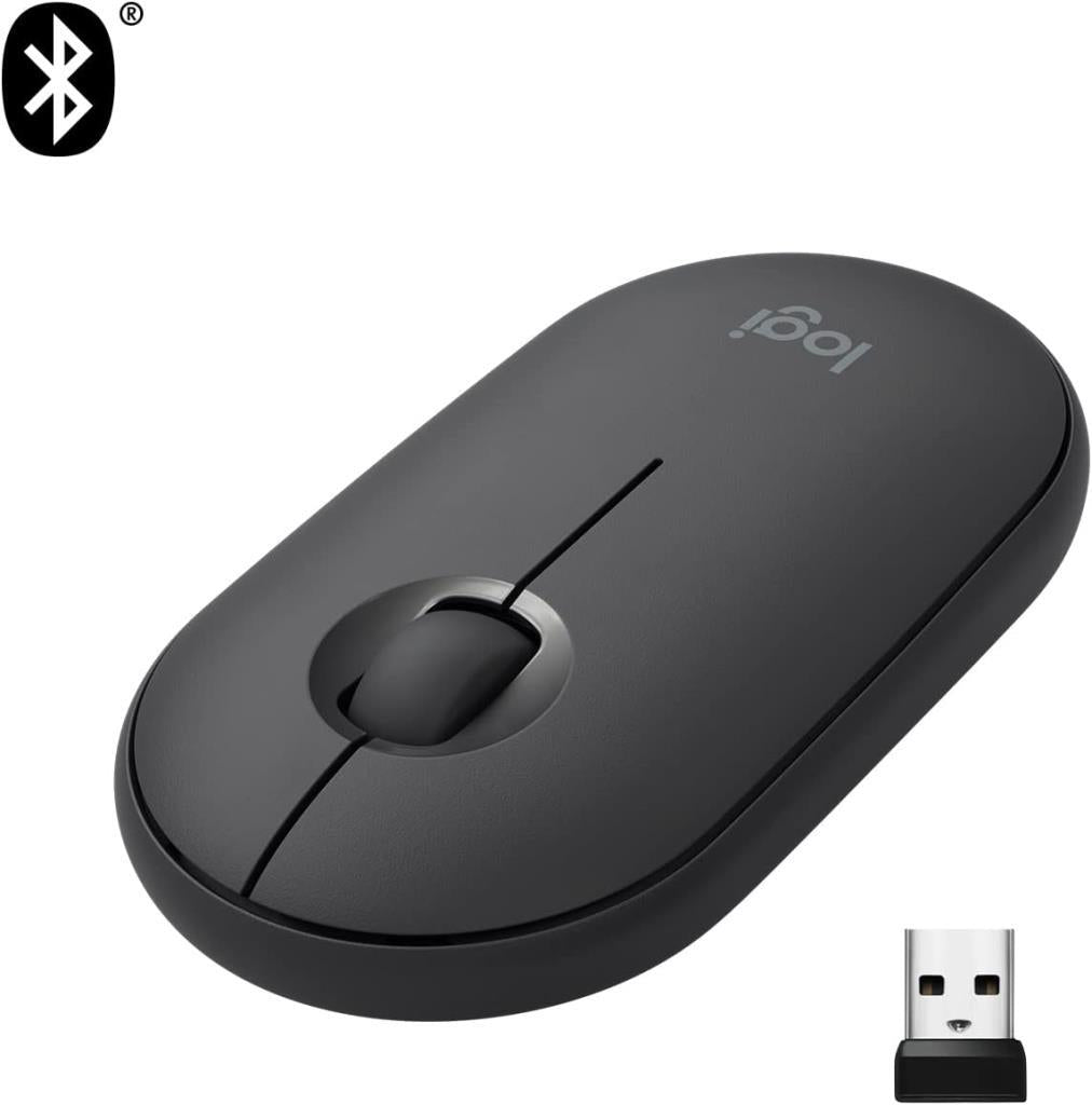Logitech Pebble M350 910-005718 Siyah Sessiz Optik Kablosuz Mouse - Outlet