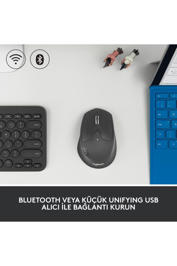 Logitech M720 Triathlon 910-004791 Optik Kablosuz Mouse - OUTLET